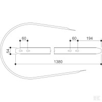 Blacha zgarniająca Krone 9383110N Sklep rolniczy Poltecharts.pl