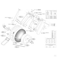 Zestaw zębatek napędu jezdnego Maschio Gaspardo G16630810R Sklep rolniczy Poltecharts.pl
