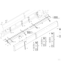 Długa rura teleskopowa Maschio Gaspardo G07002742R Sklep rolniczy Poltecharts.pl