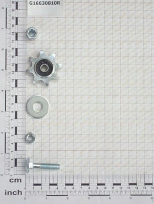 Zestaw zębatek napędu jezdnego Maschio Gaspardo G16630810R Sklep rolniczy Poltecharts.pl