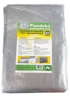 Plandeka 5x8 m, 120 g, srebrna, PE, Can Agri Sklep rolniczy Poltecharts.pl