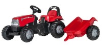 Rolly Toys rolyKid traktor na pedały Case z przyczepką 01241 Sklep rolniczy Poltecharts.pl