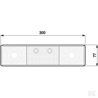 Lampa tylna LT-10, lewa  Sklep rolniczy Poltecharts.pl