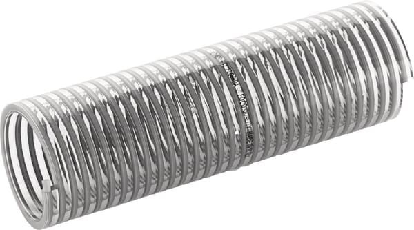 Wąż ssawno - tłoczny PCW uniwersalny ze spiralą Mèrlett, 25 mm