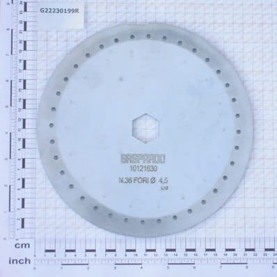 Tarcza wysiewająca 36 otw. 4,5 mm Maschio Gaspardo G22230199R / G10121630R
