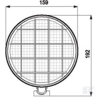 Lampa robocza okrągła  Sklep rolniczy Poltecharts.pl