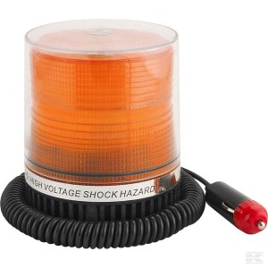 Lampa stroboskopowa, 12 V, na magnes z wtyczką 