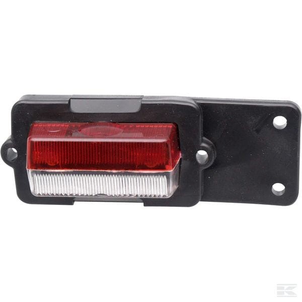 Lampa zespolona obrysowa przednio-tylna, PO-2, 09, żarówkowa, biało czerwona 