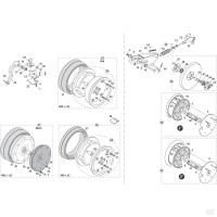 Łożysko specjalne 400x115 Maschio Gaspardo F04100040R Sklep rolniczy Poltecharts.pl