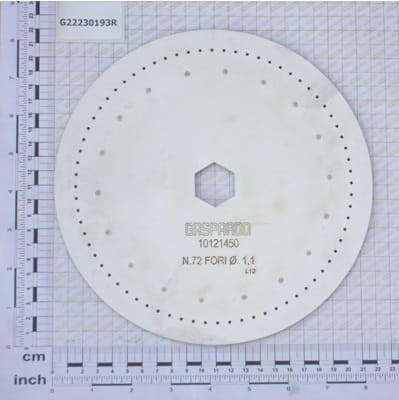 Tarcza wysiewająca 72 otw. 1,1 mm GASPARDO G22230193R / G10121450