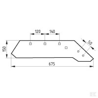 Lemiesz prawy Unia VIS 09  Sklep rolniczy Poltecharts.pl